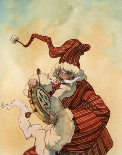 Der verspatete weihnachtsman (copyright Friedrich Reinhardt)