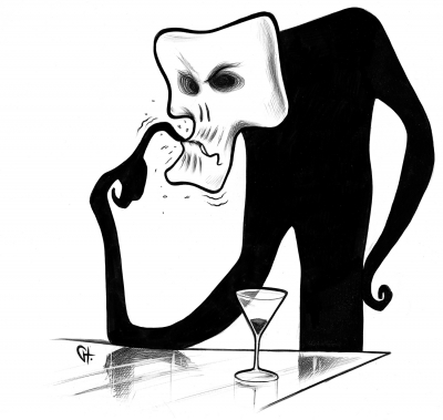 Illustrazione per "L'Unità"