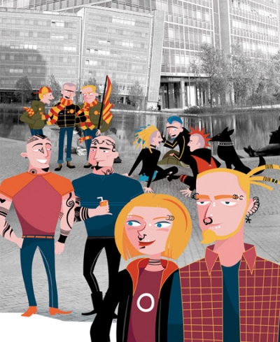 Illustrazione per Galaktisch