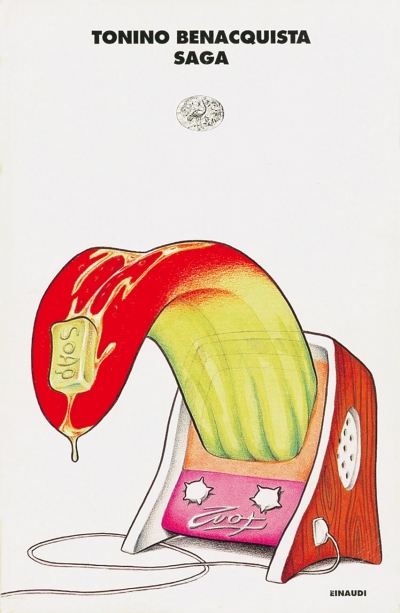 Copertina per il libro di T.Benacquista, "Saga"